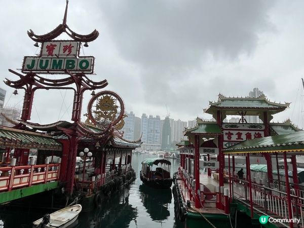 珍寶海鮮舫｡以前既一個上水海鮮王國,而家變成一個用黎停泊艇仔...