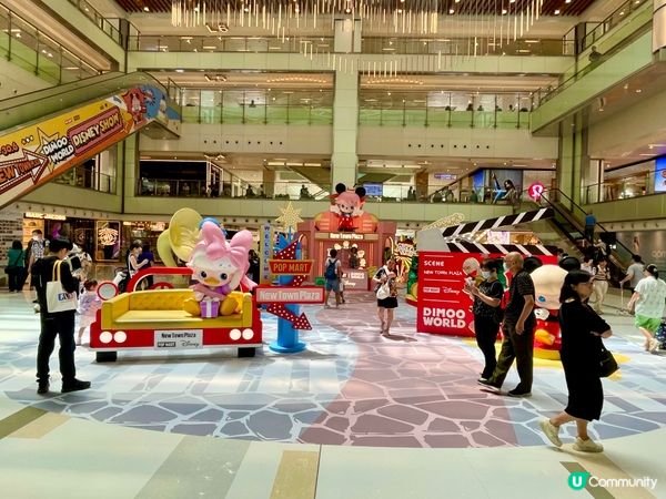 沙田新城市有Mickey Movie Show新打卡位