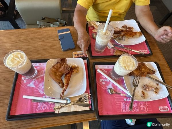 大家樂下午茶優惠，雞脾+雞翼=$22