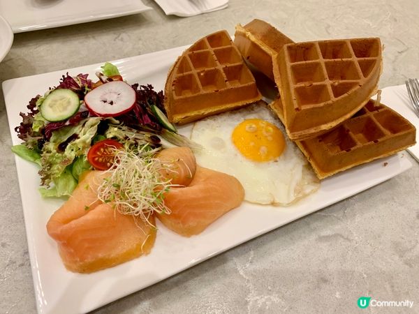 下午茶🤤！班戟+窩夫，幸福感爆燈！🥞