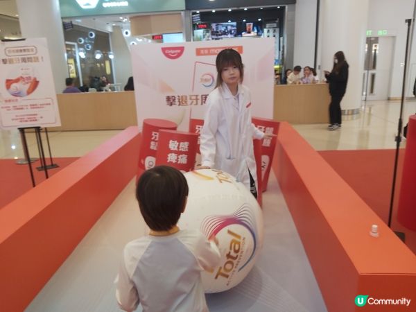 高露潔喺奧海城舉辦「牙周健康實驗室」！