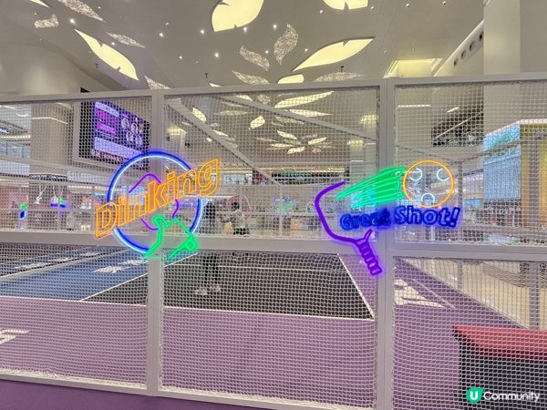 東港城最近又有新搞作,就係打pickle ball｡