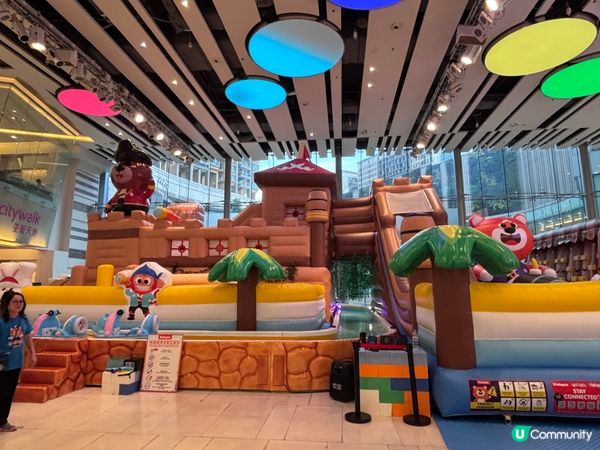 香港/荃新天地JUMPTOPIA親子夏日水戰PARTY🚢💦