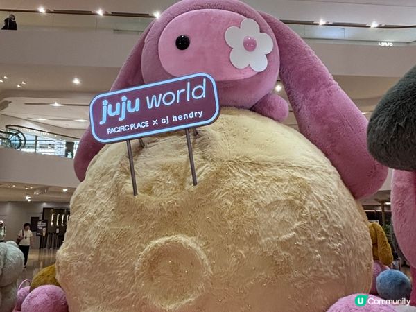 香港/太古廣場JuJu兔🐰治癒之旅✨