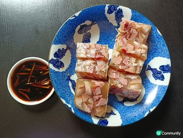 自製豬手凍