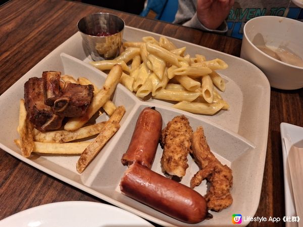 初三同朋友食lunch