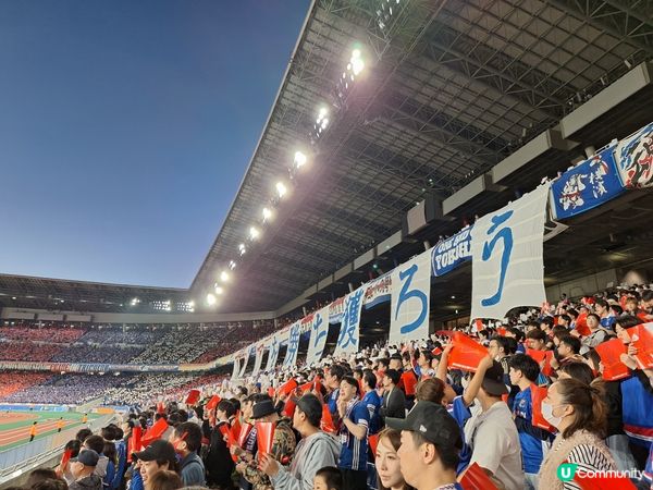 橫濱日產體育場 全日本最大的球場 有幸可以在現場看到亞洲聯賽...