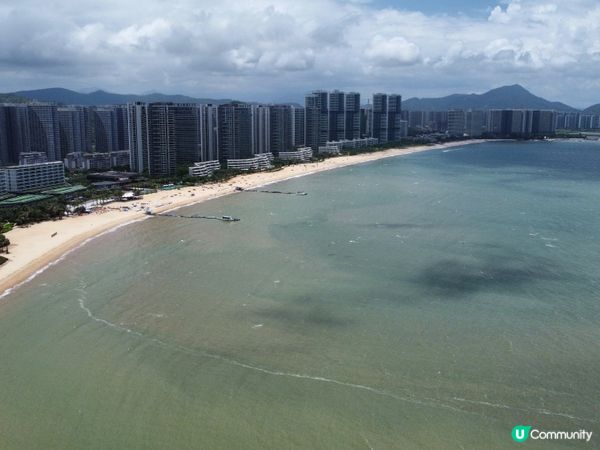惠州小徑灣，長海灘人少，有水上運動，海鮮抵食。