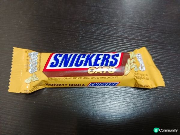 Snickers燕麥花生朱古力