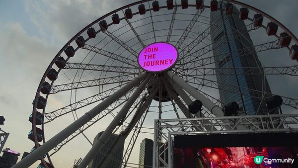 七月份中環海旁用EVIL 相機練習拍攝活動