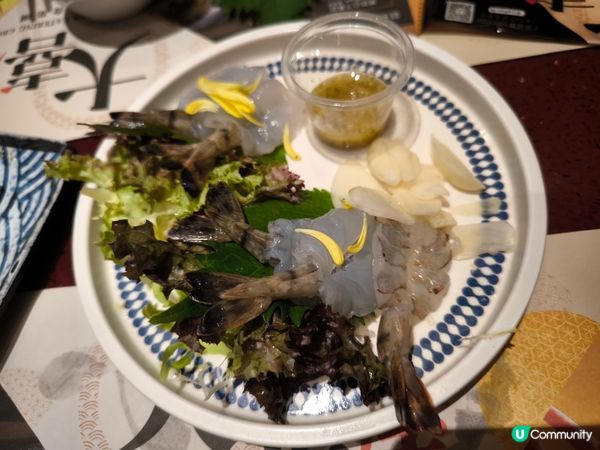 沙田大喜屋日式放題，泰式生蝦爽脆新鮮，刺身拼盤，全部都好新鮮...