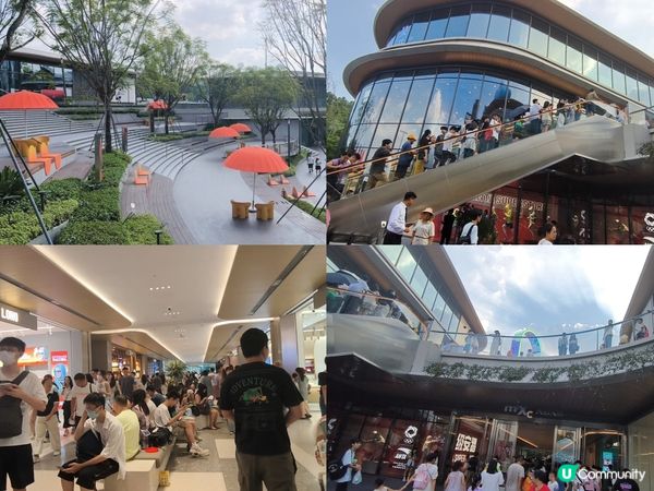 深圳全新人氣大型商場 - 大運天地 周圍都係打卡位 超多人