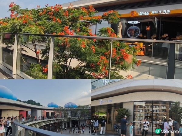 深圳全新人氣大型商場 - 大運天地 周圍都係打卡位 超多人