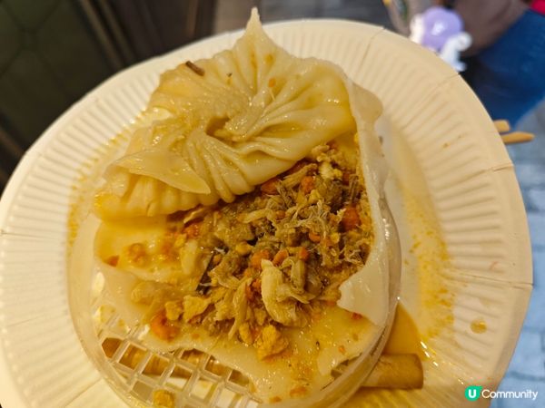 用吸管喝的🦀蟹黃灌湯包