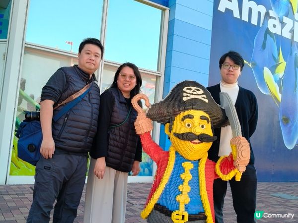 日本樂高主題樂園 Legoland ：探索無窮創意夢幻之旅