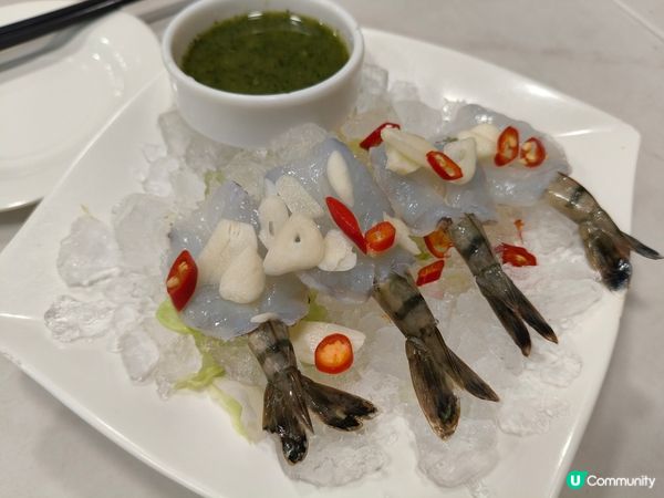 《泰廚泰國菜館》！一元加購生蝦太划算