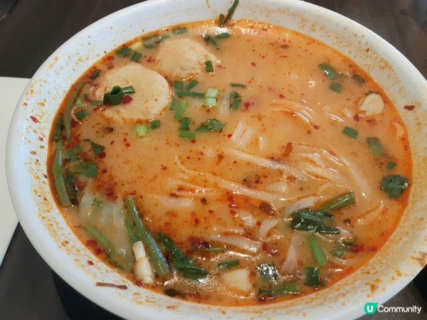 德福泰廚房子 🌶️ 食評：冬陰功湯烤雞髀金邊粉 🤤