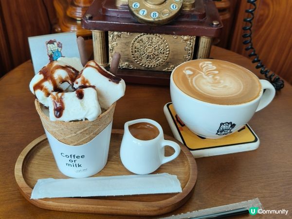 《中山沙涌村南洋咖啡香，書房旁復古午後時光》