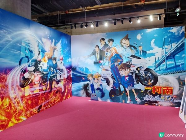 柯南劇場版Pop Up ，打卡位好滿意😍