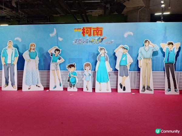 柯南劇場版Pop Up ，打卡位好滿意😍