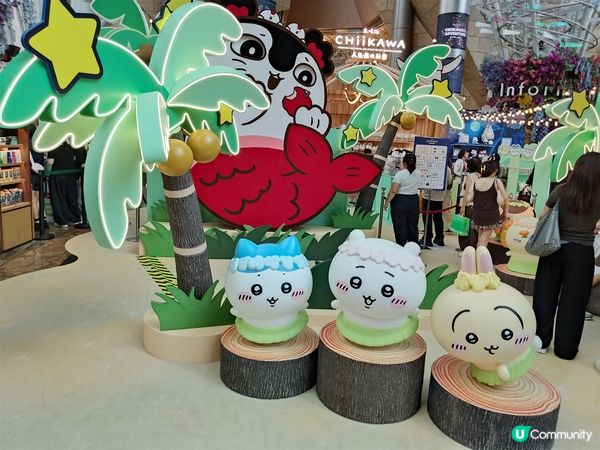 CHIIKAWA 人魚島Pop Up 打卡位超多