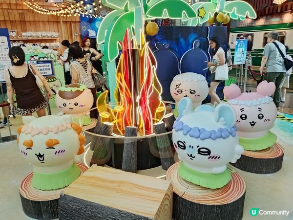 CHIIKAWA 人魚島Pop Up 打卡位超多