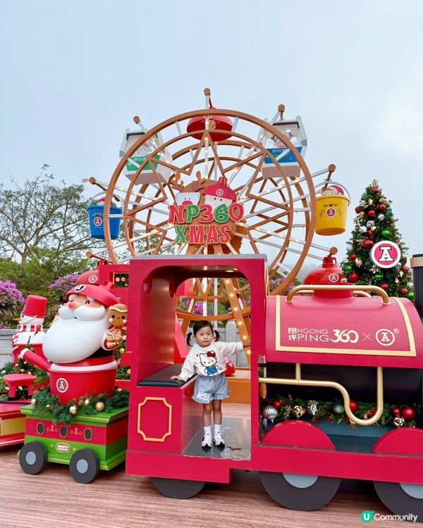 🚡昂坪紅A❤️🎄聖誕夢工場😍😍