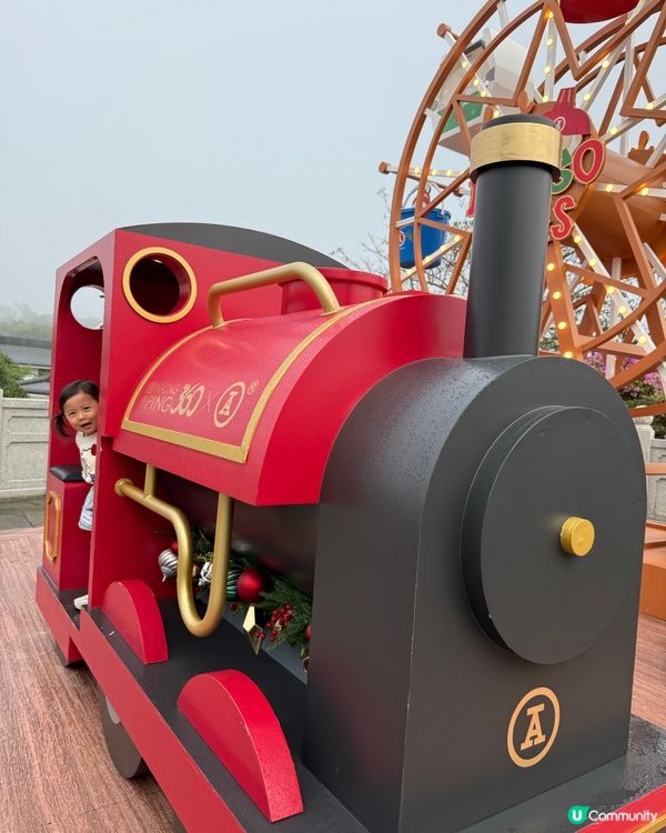 🚡昂坪紅A❤️🎄聖誕夢工場😍😍