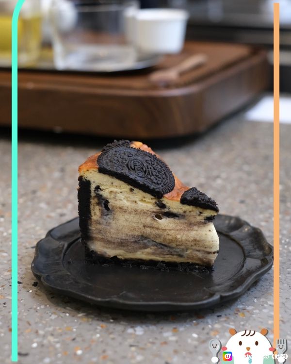 Oreo Burnt Cheesecake 