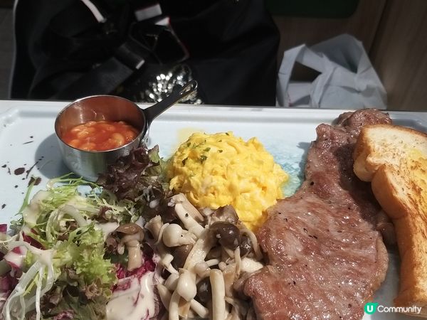 平凡但驚喜 茶記早餐