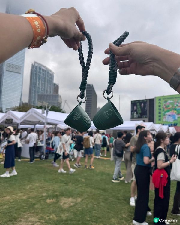 ## 西九文化區咖啡節☕️  
## 熱爆咖啡節，飲到頭暈😵