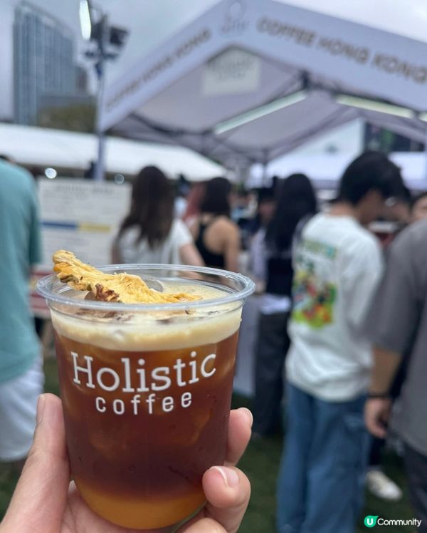 ## 西九文化區咖啡節☕️  
## 熱爆咖啡節，飲到頭暈😵