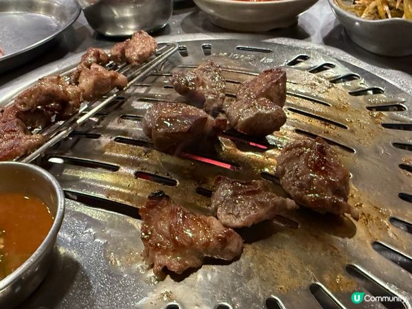 ## 弘大夜宵🔥 炭火烤肉超滿足😋 老房子炭火烤肉