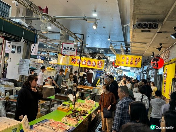 福岡唐戶市場人氣美食天堂