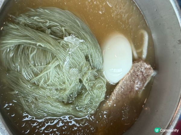 水冷麵，大骨湯飯