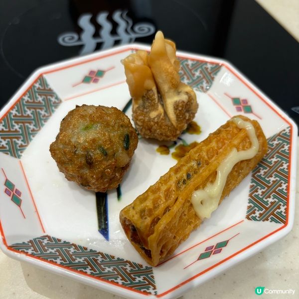 脆炸鯪魚球、海皇卷、炸抄手