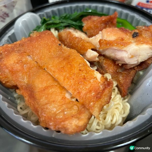 雞扒公仔麵,絕對係港式嘅地道美食｡估唔到今次嘅雞扒煎得非常香...