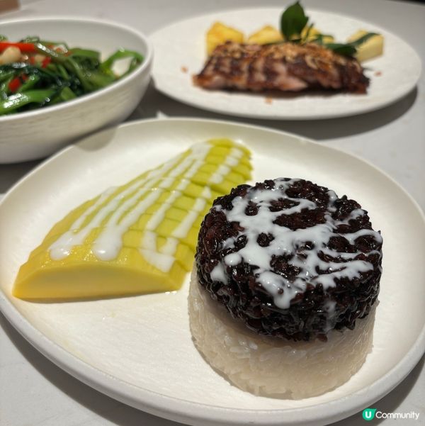 泰式椰汁芒果糯米飯軟糯好食😋