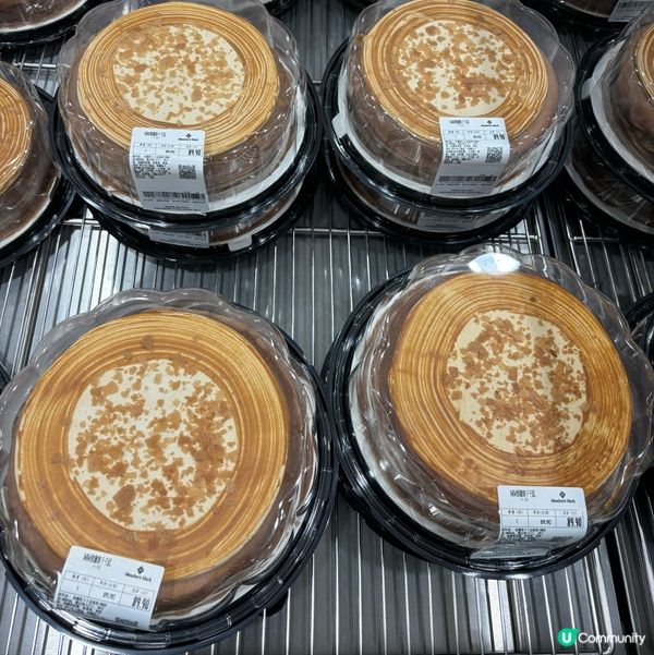 深圳山姆焦糖千層蛋糕