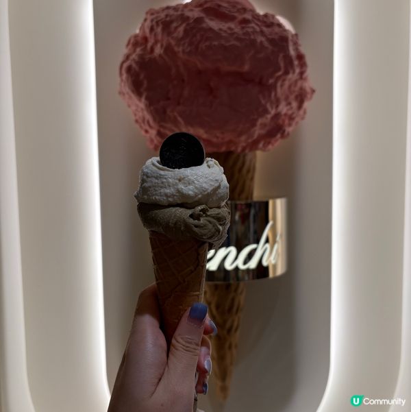 【意大利雪糕🍦】紅烏龍茶味超驚喜！😋