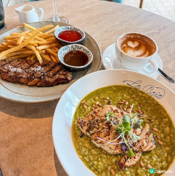 🌊 啟德體育園主場館後面嘅美食海灣真係一個好chill嘅地方...