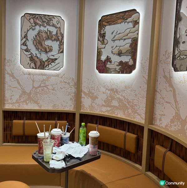 霸王茶姬新出的大紅袍系列😋