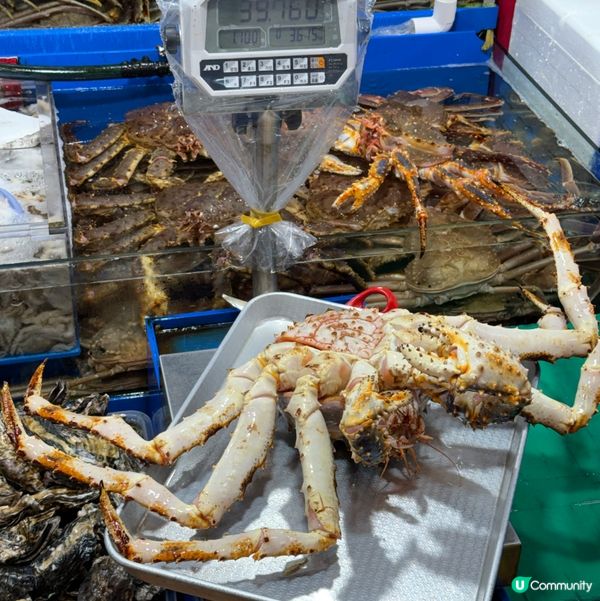 首爾鷺梁津水產市場平食海鮮🥢🥳