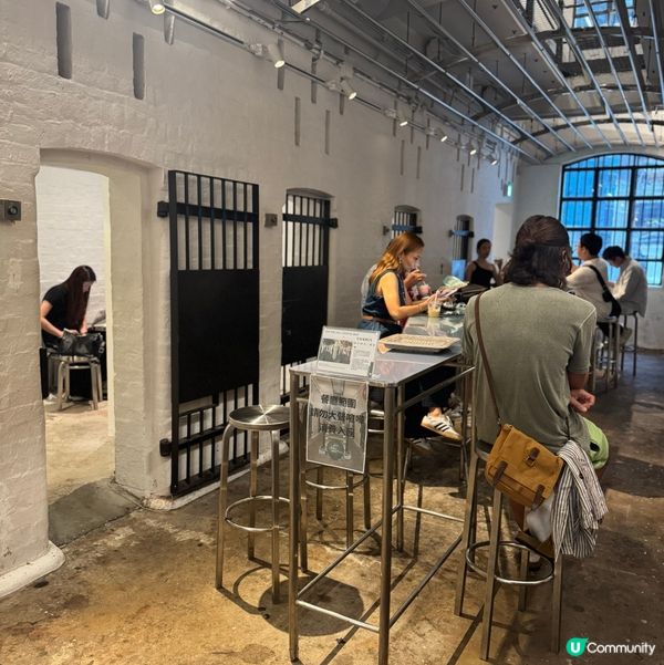 香港特色咖啡店☕️在監獄裏飲咖啡🤣