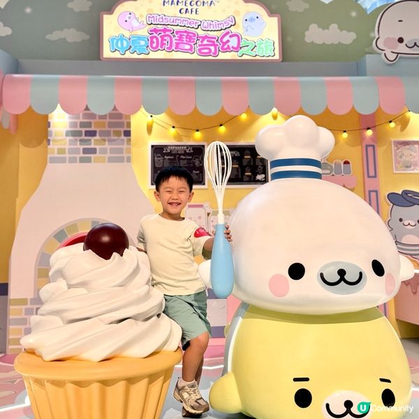超萌小海豹登場！🍦🐬