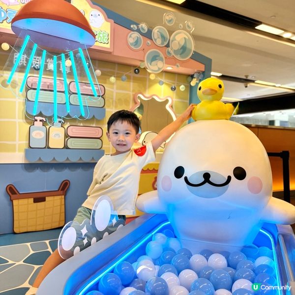 超萌小海豹登場！🍦🐬