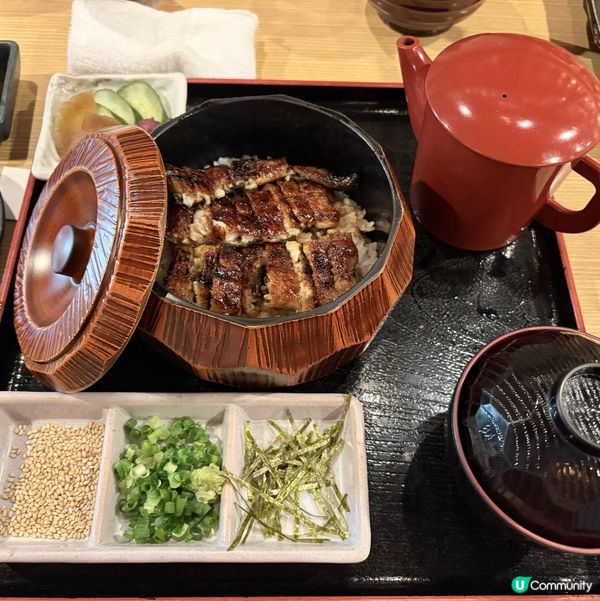 温暖的鰻魚飯