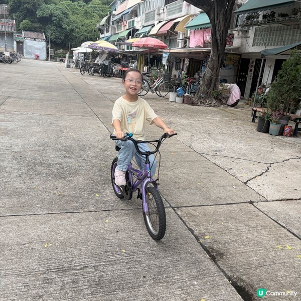 捉緊暑假的尾巴走入長洲踩單車