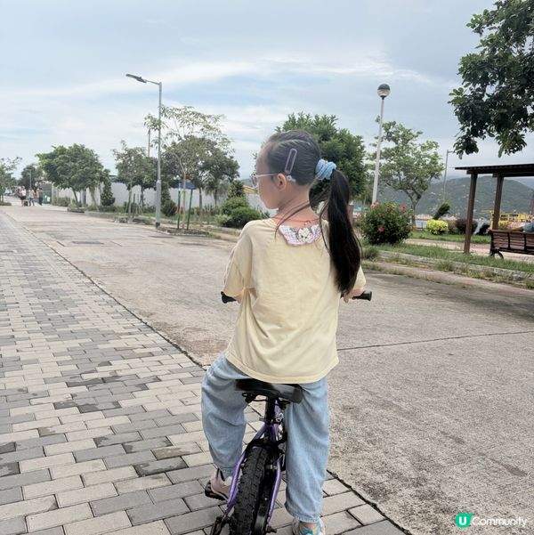 捉緊暑假的尾巴走入長洲踩單車