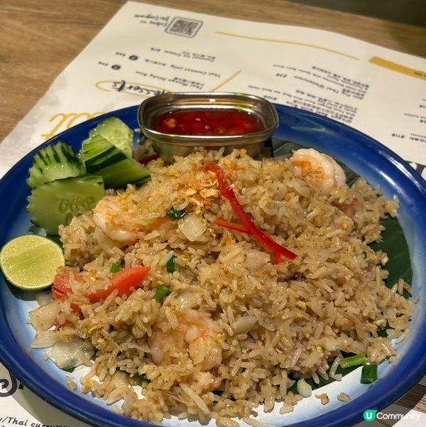 ## 中環隱世泰國餐廳 🤫  安格斯牛肉沙律+虎蝦炒飯超驚喜